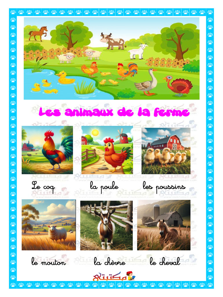 Animaux de la Ferme : Liste Complète | PDF