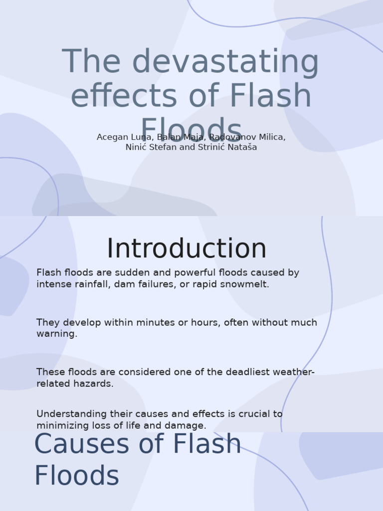 Flash Floods | PDF