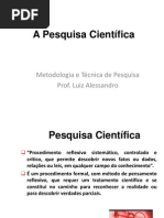 Cap3 Pesquisa Cient%EDfica