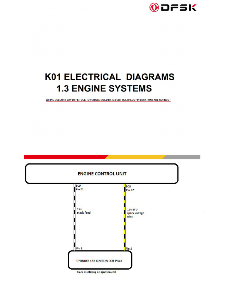 k01 Engine Diagrams | PDF