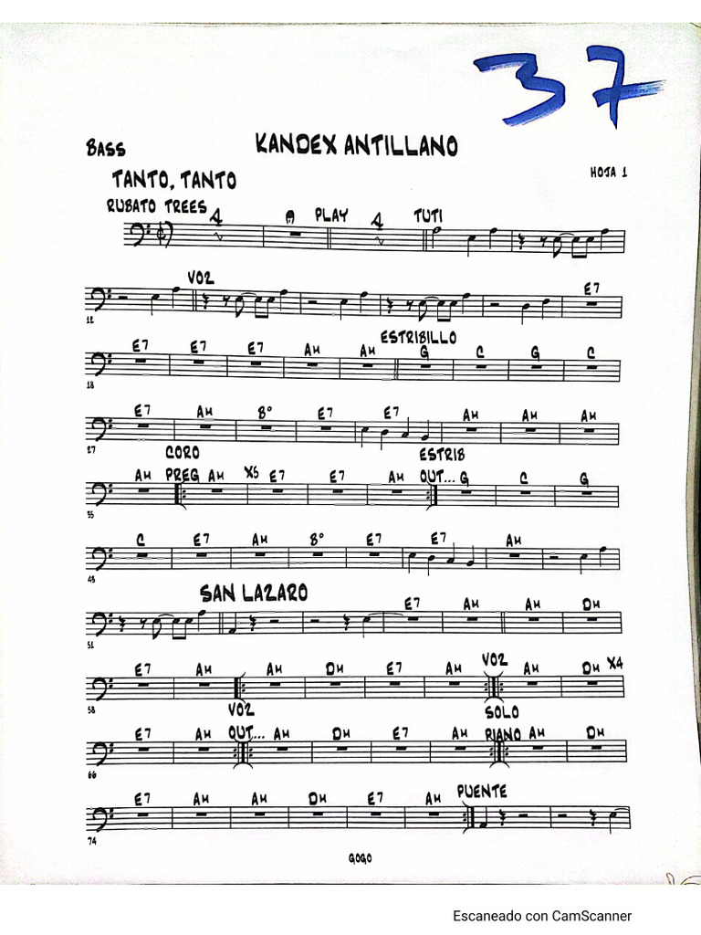 Bajo Kandex Antillano | PDF