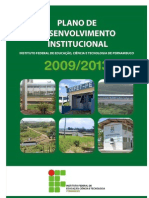 Plano de Desenvolvimento Institucional 2009-2013 do IFPE