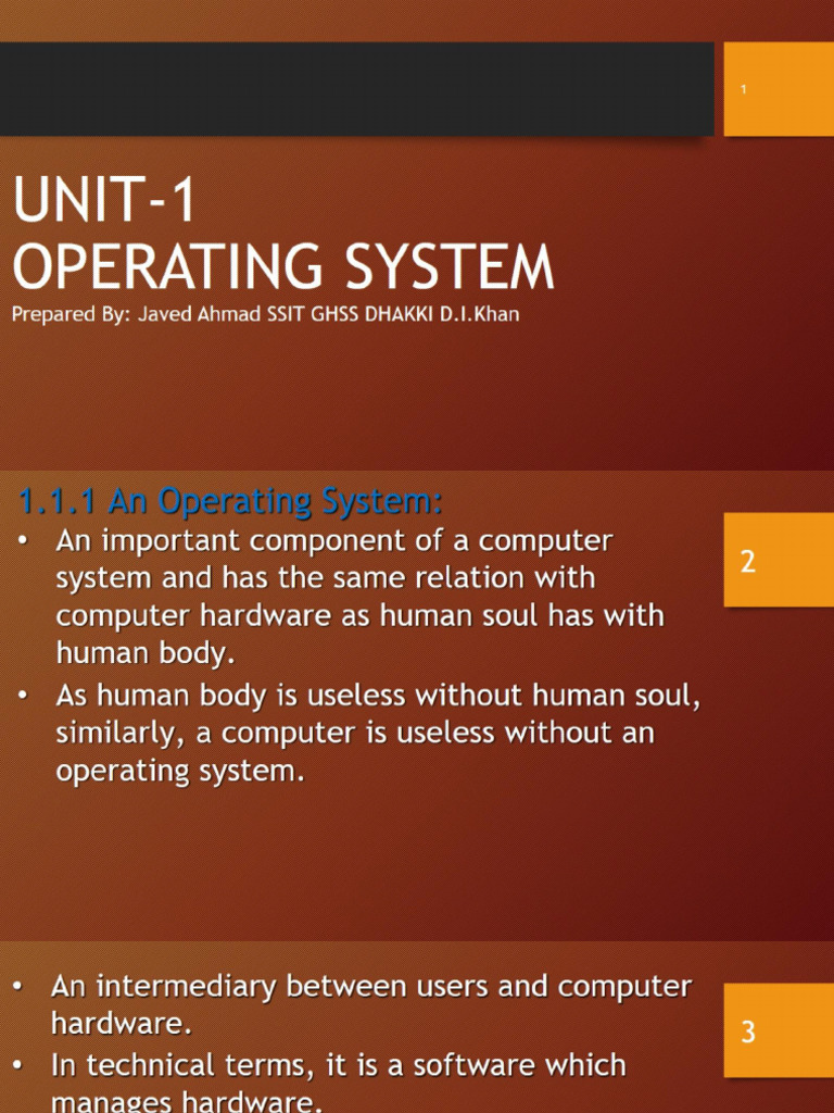 Unit 1 | PDF
