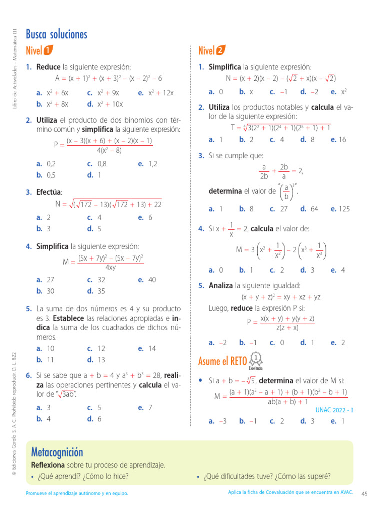 Ejercicios de Matemáticas: Aprendizaje Activo | PDF | División ...