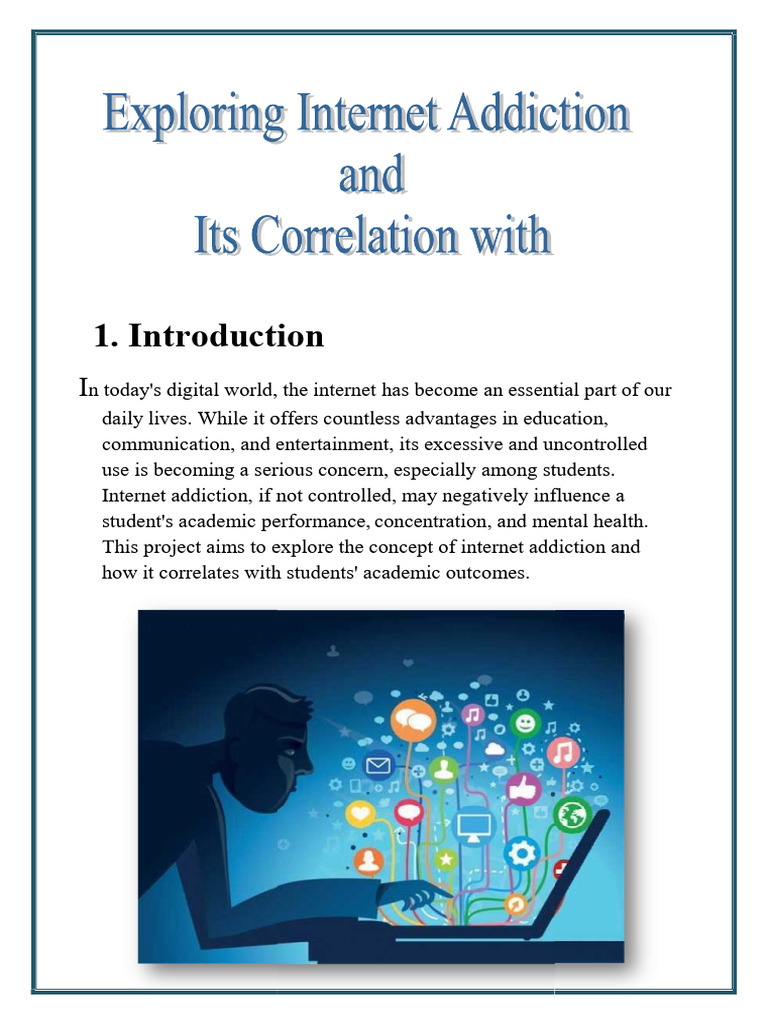 Internet Addiction's Impact on Students | PDF | Internet | Teachers