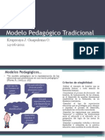 Modelo Pedagógico Tradicional