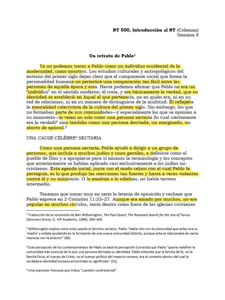 Pablo y Timoteo: Un Vínculo Apostólico | PDF | Pablo el apóstol | Jesús
