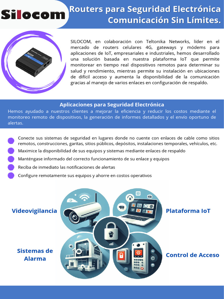 Monitoreo Remoto con Routers 4G IoT | PDF | Internet de las Cosas ...