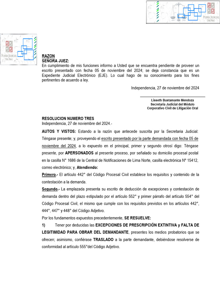 Res 2024032020084100000073267 | PDF | Separación de poderes | Judicaturas