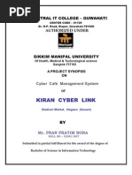 Synopsis On Cyber Cafe Management System