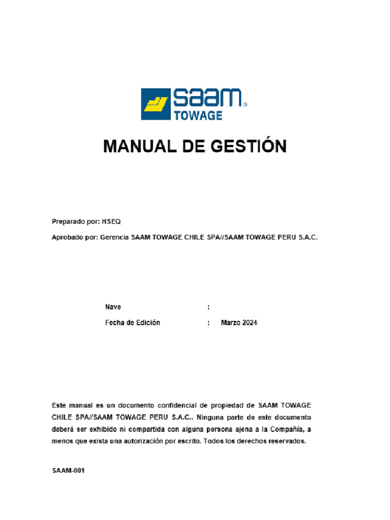 Manual de Gestion | PDF