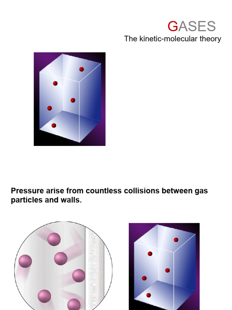 Kinetic Theory of Gases Explained | PDF | Gases | Temperature