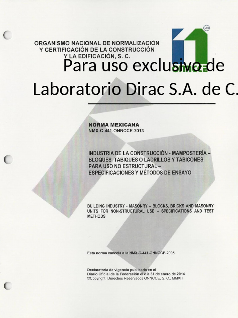 Uso Exclusivo de Laboratorio Dirac S.A. | PDF