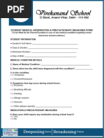 School Medical Form Submission | PDF | Rtt | Vaccination
