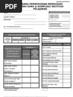 Borang Permohonan Menduduki Kuarters Ppd Petaling Utama Pdf