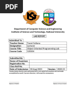 IUM Assignment Cover Page Template | PDF