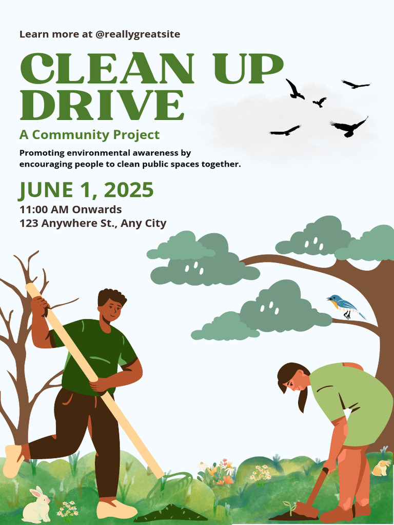 Community Clean Up Drive Event | PDF