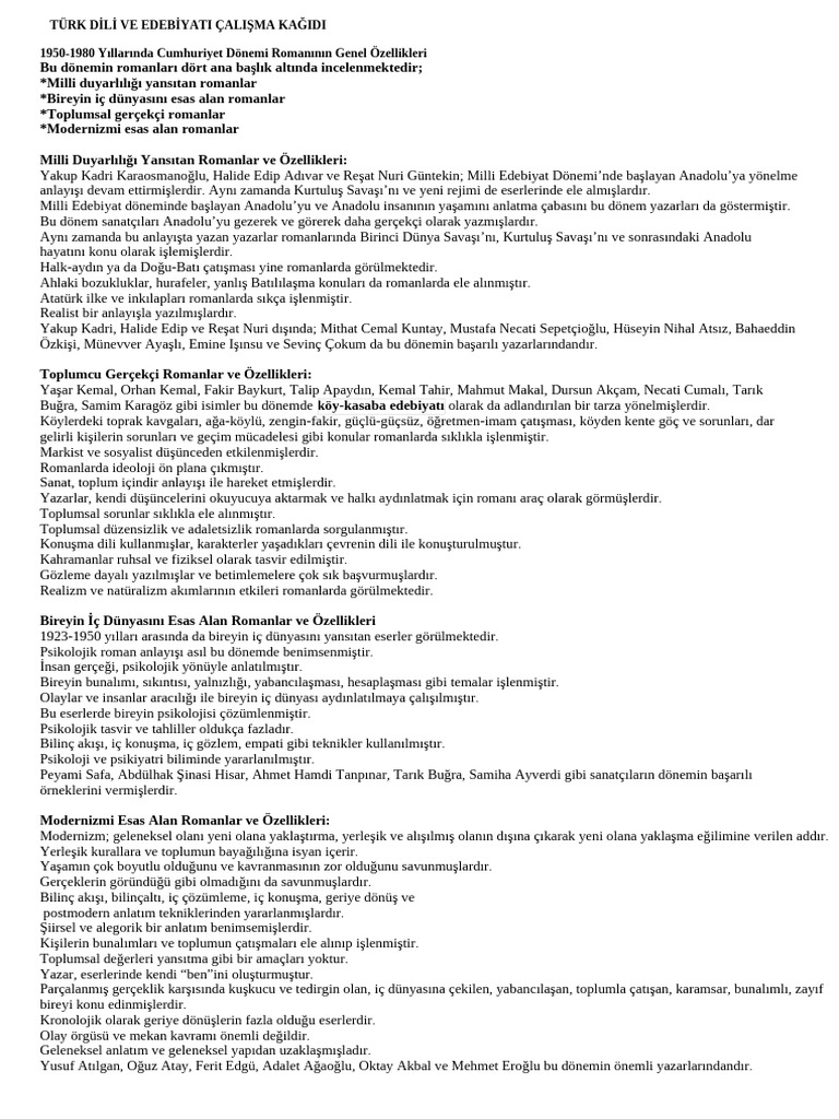 Edebiyat | PDF