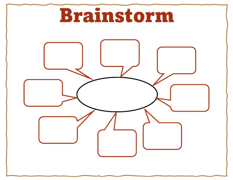 Brainstorm Template Editable PDF | PDF