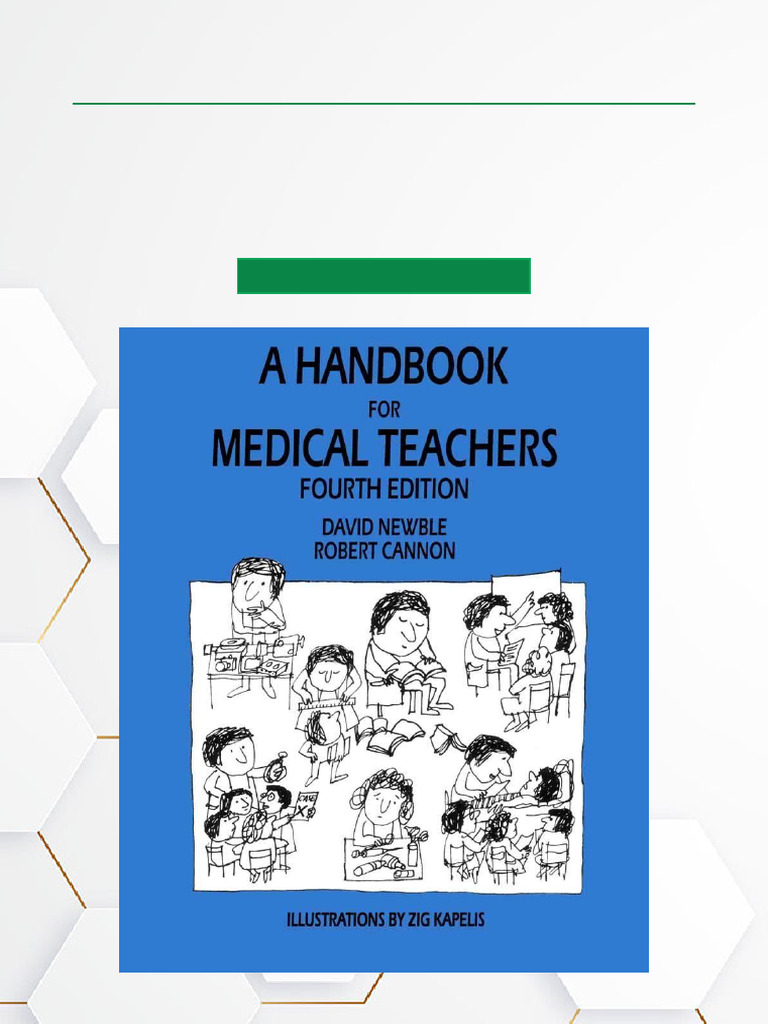 A Handbook For Medical Teachers 4th Edition PDF DOCX DOWNLOAD | PDF ...