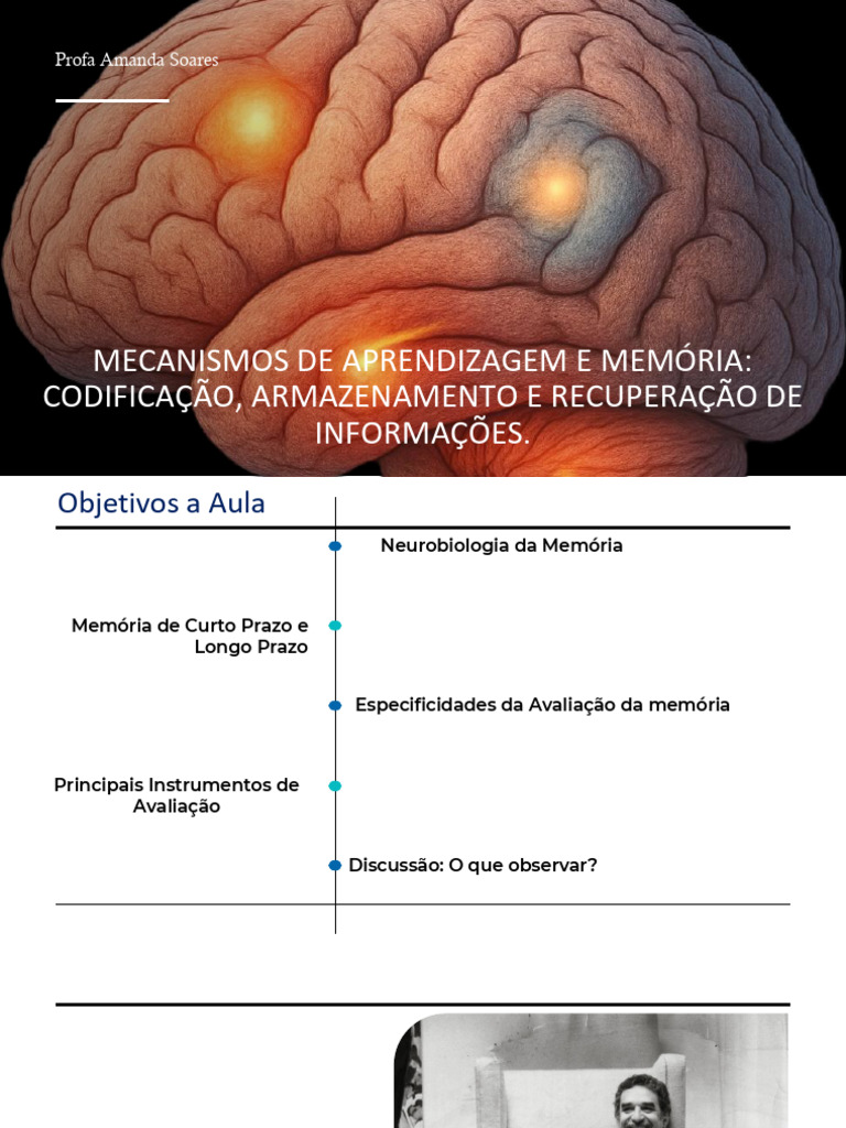 Mecanismos de Aprendizagem e Memória | PDF | Memória | Aprendizado