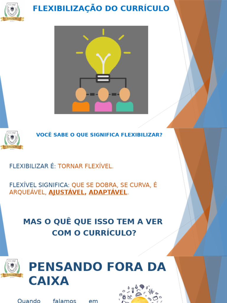 Flexibilização e Adaptação Curricular | PDF | Aprendizado