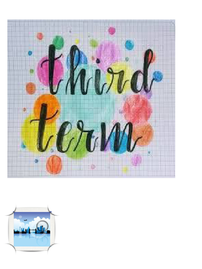 Third Term | PDF | Verbo | Lingüística