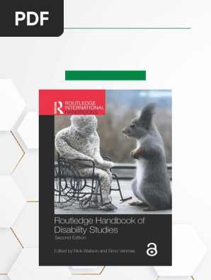 洋書 Routledge Handbook of Disability Routledge Handbook of Disability Studies | PDF | Bioethics