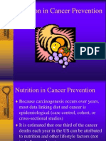 Cancer Prevention and Nutrition