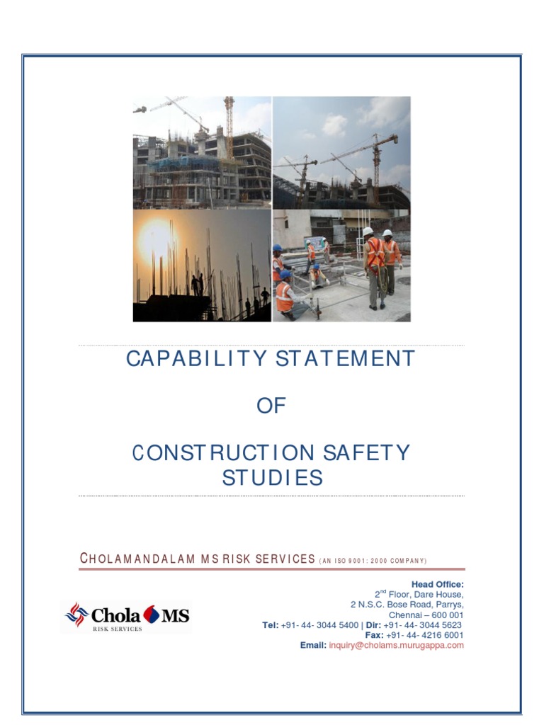 Construction Safety Studies Pdf Safety Audit