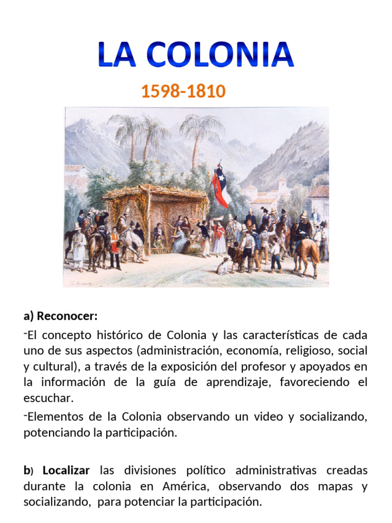 Aspectos Clave de la Colonia en América | PDF