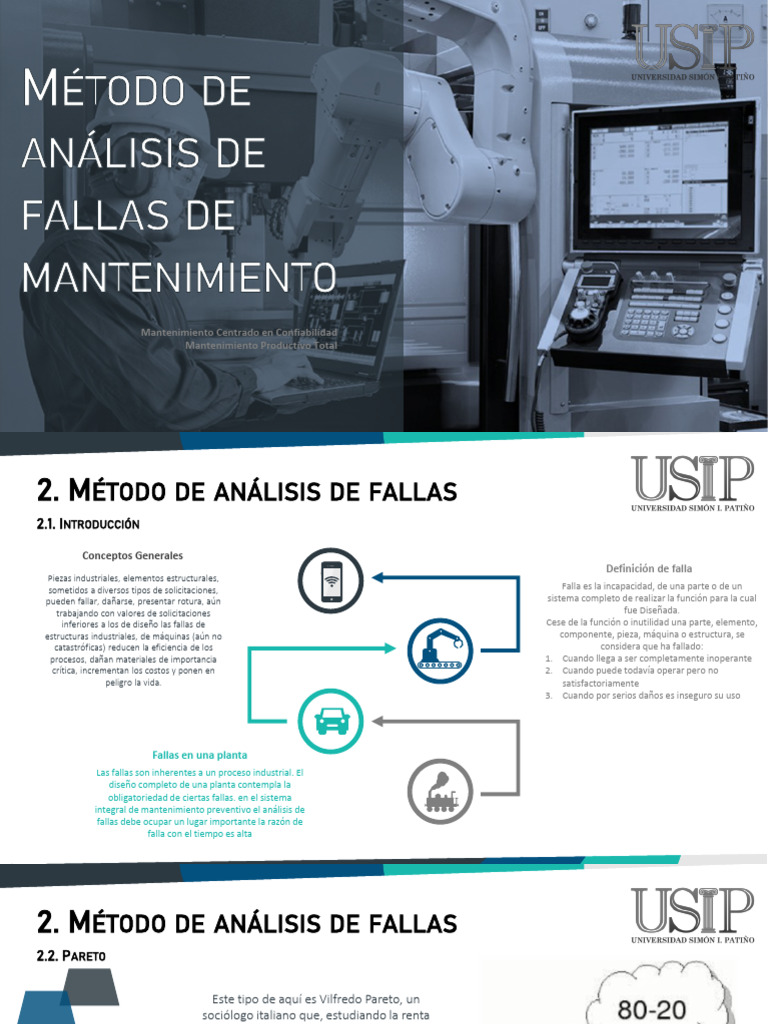 Análisis De Fallas En Mantenimiento Industrial Pdf