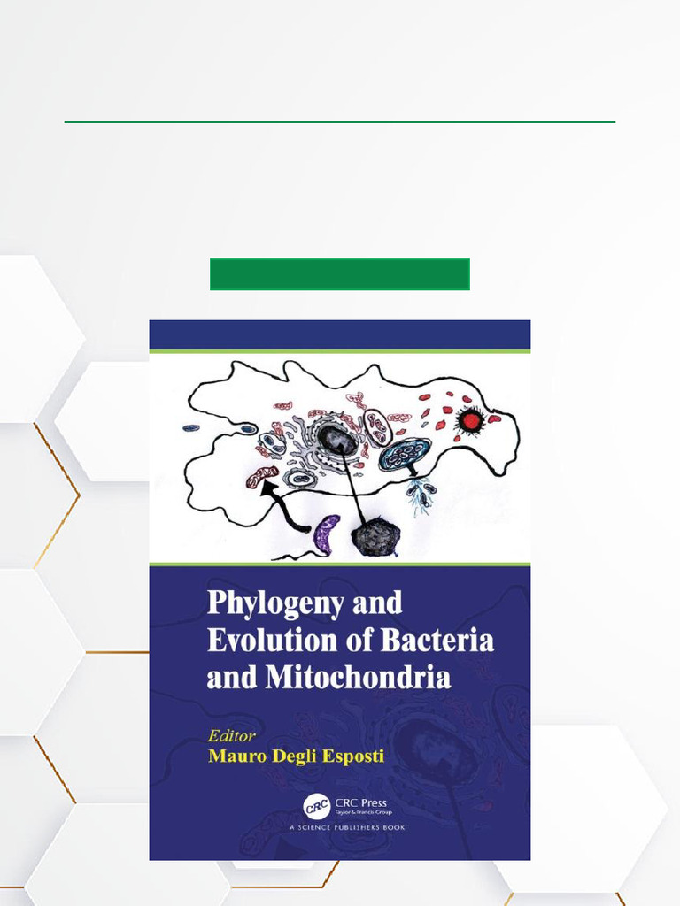 Phylogeny and Evolution of Bacteria and Mitochondria - 1st Edition Open ...