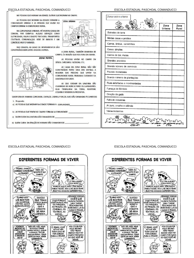 Escola Estadual Paschoal Comanducci | PDF