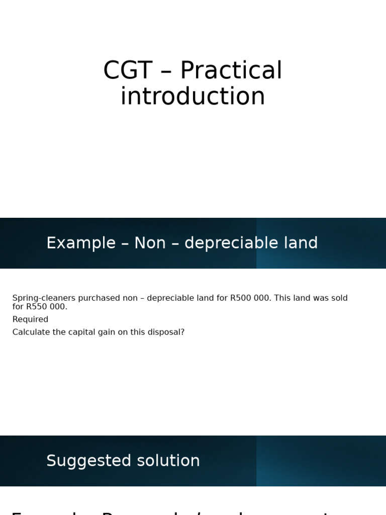 CGT - Practical Introduction | PDF