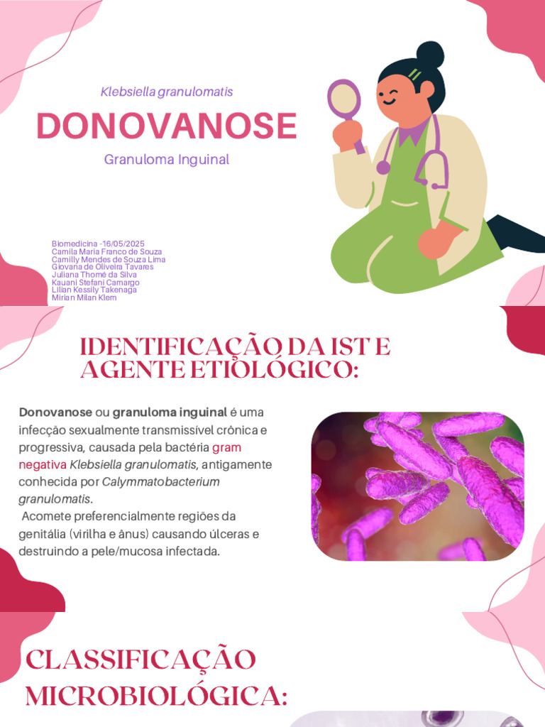 Donovanose: Diagnóstico e Tratamento | PDF | Reação em cadeia da ...