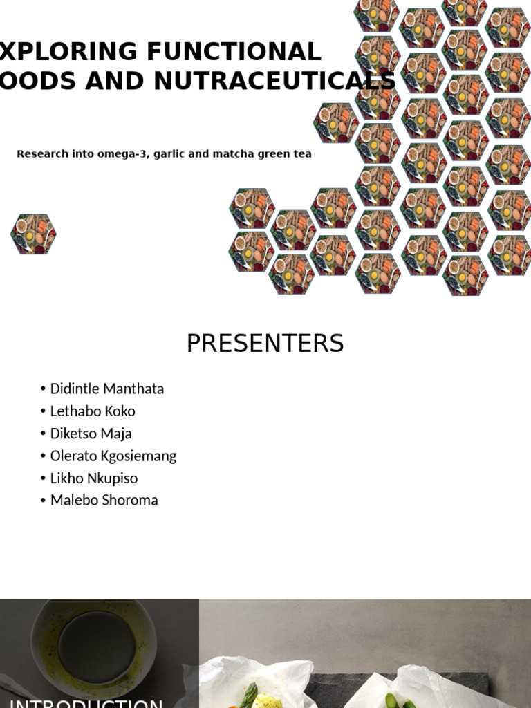 Functional Foods & Nutraceuticals Insights | PDF | Dietary Supplements ...