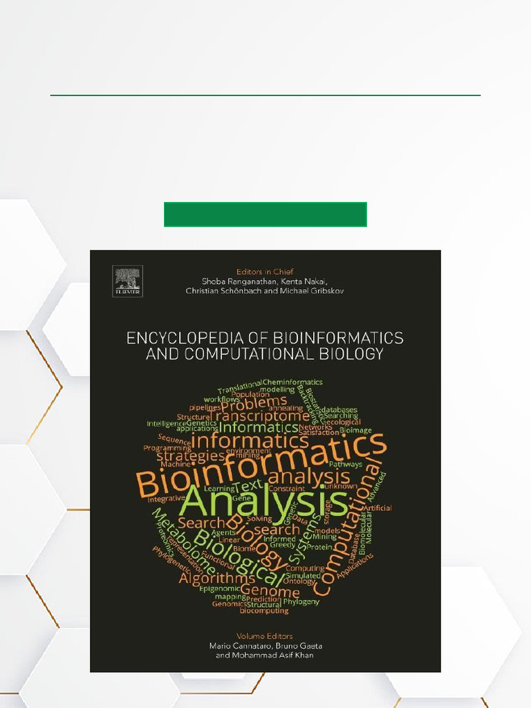 Encyclopedia of Bioinformatics PDF | PDF | Bioinformatics | Systems Biology