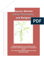 Indian Philosophyand Religion E
