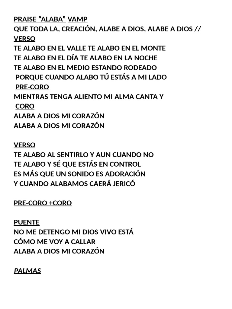 Praise 1 | PDF