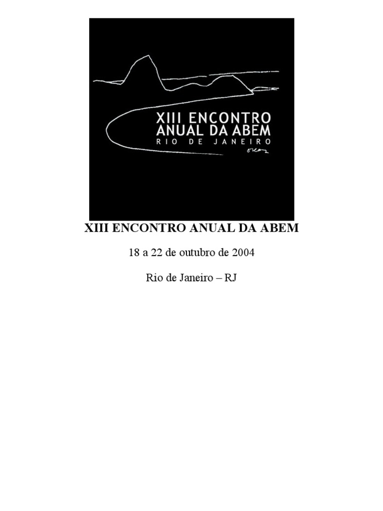 Abem 2004 PDF Aprendizado Sociologia