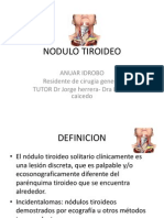 Nodulo tiroideo.presentacion