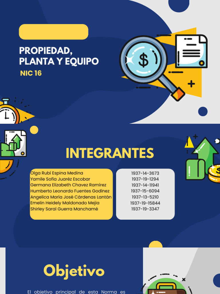 Presentación NIC 16 y NIC 23 Grupo A1 SC | PDF | Depreciación | normas ...