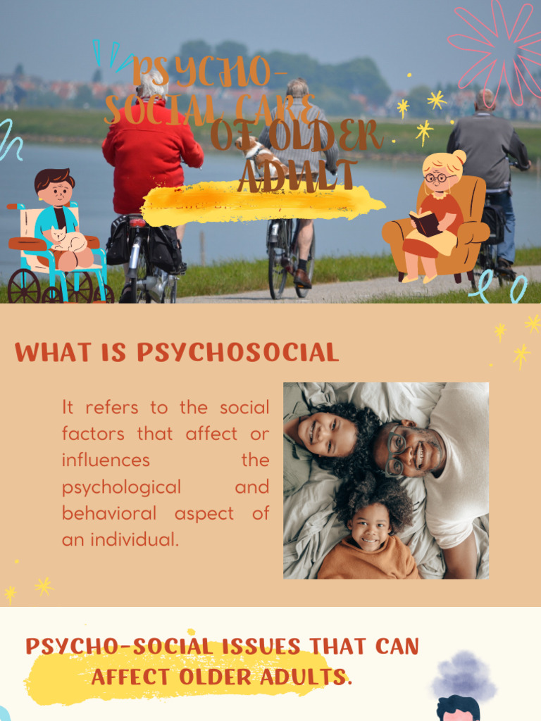 Psychosocial Care of Older Adults | PDF | Self Esteem | Ageing