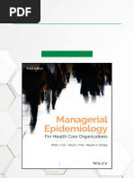 Managerial Epidemiology: Cases & Concepts | PDF | Cohort Study