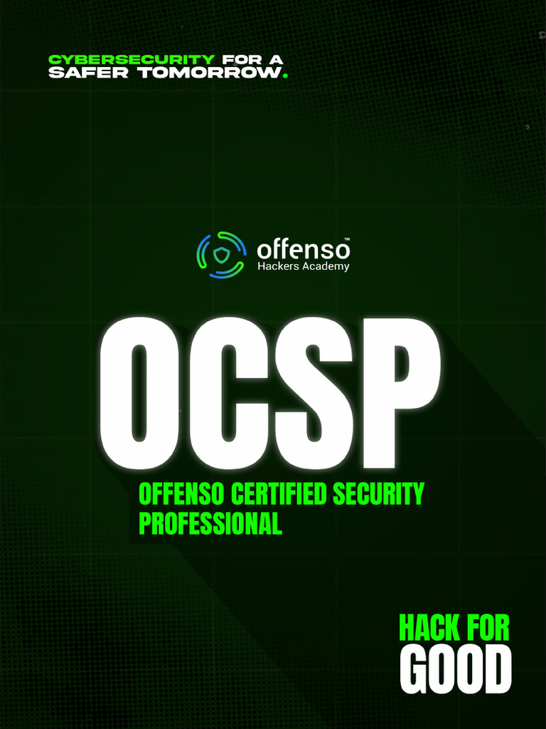 OCSP Program Overview at Offenso Academy | PDF | Computer Security ...