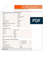 Recruitment of Probationary Officers - JMG Scale - I