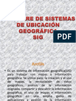 Software de Sistemas de Ubicación Geográfica