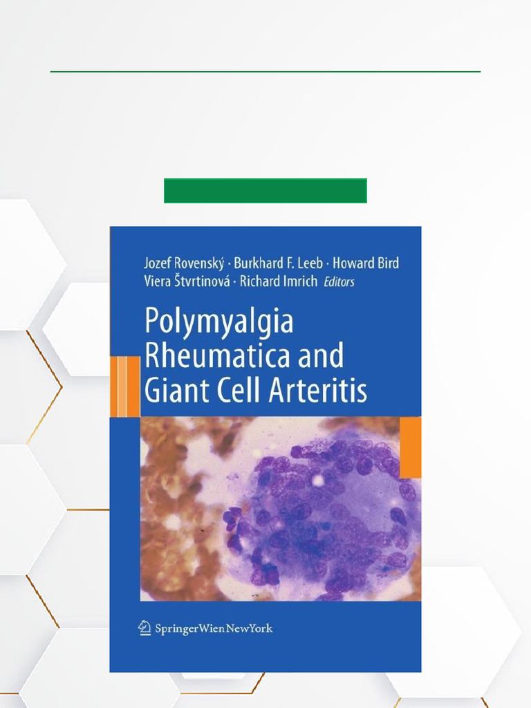 Polymyalgia Rheumatica and Giant Cell Arteritis - 1st Edition ...