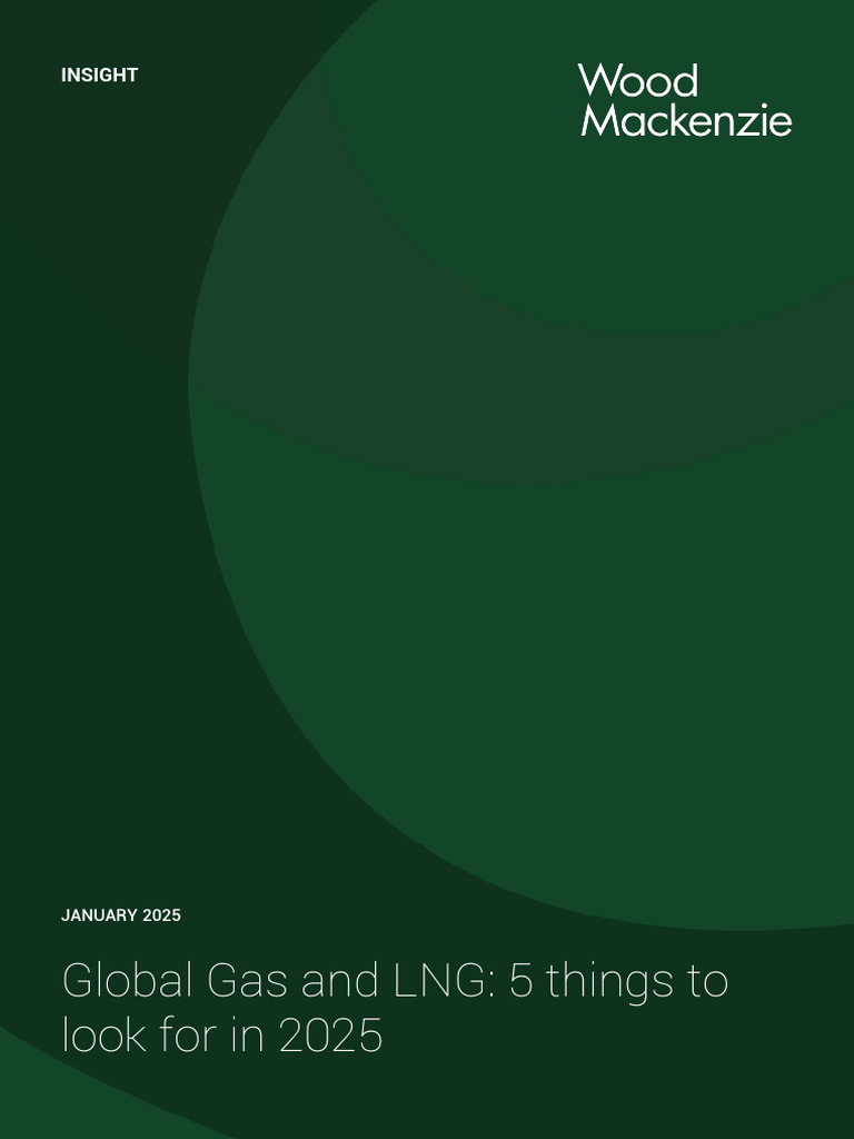 Global Gas and LNG - 5 Things To Look For in 2025 | PDF | Liquefied ...